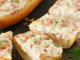 Easy Ham & Cheese French Bread Pizza