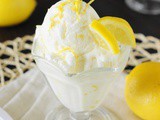 Easy Homemade 3-Ingredient Lemon Ice Cream