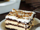 Easy No-Bake Chocolate-Pumpkin Icebox Cake