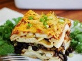 Easy Tex-Mex Ravioli Lasagna