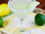 Emeril's Fresh & Fierce Margarita {with Homemade Citrus Syrup / Margarita Mix}