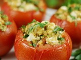 Feta-Stuffed Tomatoes