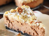 German Chocolate Cheesecake { & giveaway!}