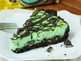 Grasshopper Cheesecake Pie