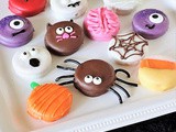 Halloween Peanut Butter Ritz Cookies (or Halloween Oreos) - 12 Ways