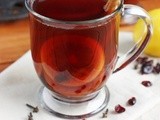 Holiday Mulled Cranberry Tea