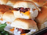 Honey bbq Chicken Sliders