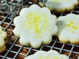 Lemon-Glazed Butter Cookies