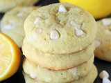 Lemon White Chocolate Chip Cookies