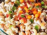 Loaded Baked Potato Macaroni Salad