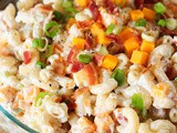 Loaded Baked Potato Macaroni Salad