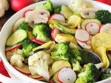 Marinated Summer Vegetable Salad