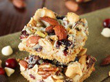 Mixed Nuts & Cranberry Magic Bars