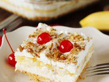 No-Bake Banana Split Cake