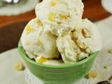 Peach Cobbler No-Machine Ice Cream {& Get 'real'}