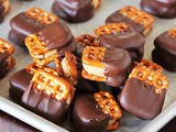 Peanut Butter Buckeye Pretzels