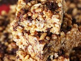 Peanut Butter Chocolate Chip Rice Krispies Treats