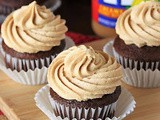 Peanut Butter Frosting (Made with Marshmallow Creme!)