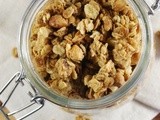 Peanut Butter Granola {with Honey-Roasted Peanuts}