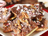 Peppermint Saltine Cracker Toffee {aka ~ Peppermint Christmas Crack}