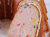 Pink Funfetti Pound Cake