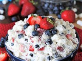 Red White & Blue Fluff Salad