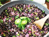 Seasoned Black Beans