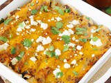 Simple Chicken Enchiladas