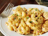 Slow Cooker Bacon Macaroni and Cheese