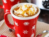 Slow Cooker Caramel Hot Chocolate