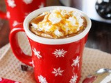 Slow Cooker Caramel Hot Chocolate