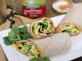 Spicy Chipotle Wrap with Smoked Turkey & Mango {& Hidden Valley $1,000 Sweepstakes}