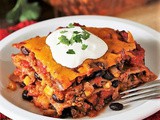 Spicy Tortilla Lasagna