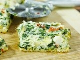 Spinach and Artichoke Dip Party Squares {Get real® on Gameday!}