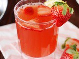 Strawberry Tea Punch Recipe {For the Sweetest Mother-Daughter Tea Party!}