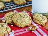 Toffee Oatmeal Cookies