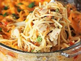 Turketti {aka: Leftover Turkey Spaghetti Casserole}