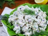 Tzatziki Chicken Salad {aka: Cucumber & Greek Yogurt Chicken Salad}