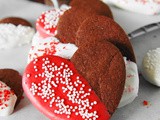 Valentine Chocolate Sugar Cookies