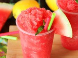 Watermelon Rum Slush