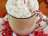 White Chocolate Peppermint Eggnog