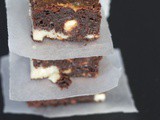 Caramel Daim Brownies