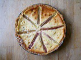 Rhubarb and Custard Tart