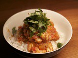 Vietnamese Tofu in tomato sauce (đậu hũ sốt cà)