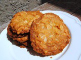 Coconut brown butter cookies