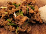 Crispy hawaiian garlic chicken