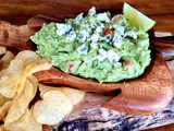 Guacamole with Blue Cheese