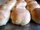 Old-fashioned yeasty dinner rolls (starring in Hot Turkey Sandwiches)