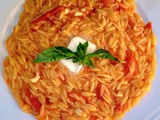 One Pan Tomato Orzo