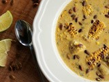 Roasted corn chowder